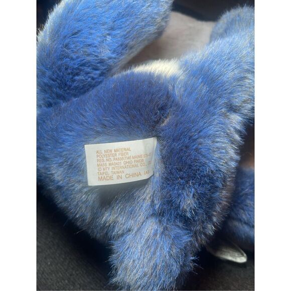 Dan Dee Collector's Choice Kids Blue Velvet Bunny Rabbit Plush Toy - Picture 16 of 16